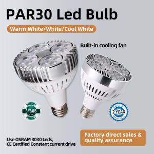 Đèn LED PAR30 Đèn Rọi Ray E27 35W 40W Đèn Bóng LED Chợ 3000K/4000K/6000K