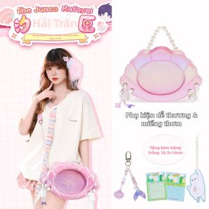 The Junco | Túi Đeo Vai Hình Hoạt Hình Dung Lượng Lớn Màu Đỏ