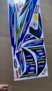 Striping VEGA ZR - Sticker Striping Variasi List Yamaha VEGA ZR.V-4 Design IP Sticker