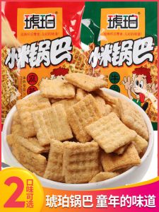 Xiaomi Rice Crust Snack Delicious Crispy Puffed Up Rice Treat Beef Flavor Spicy Flavor Perfect for Leisure Time and Night Snacking