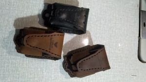 Bungkus Zippo + Zippo Replika Pouch Premium 100% Genuine Leather
