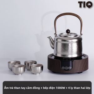 XINLONGTANG | Bình Trà Dung Lượng Lớn Titanium Sạch