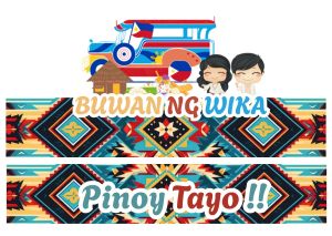 Buwan ng Wika Head dress LAMINATED with name for Kinder to Grade School