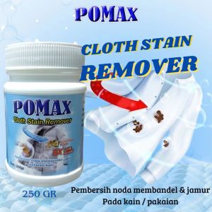 POMAX Pembersih noda pakaian/ Penghilang jamur baju / noda baju / Cloth Stain remover 250gr