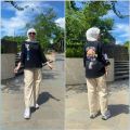 setelan kaos celana cargo viràl bahan katun strecc  30s. 