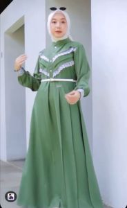 SAHABAT GAMIS• SILAA DRESS ANNASHIHAH• GAMIS YORIS PREMIUM GRAD A VARIASI RENDA EXCLUSIVE DAPET GESPER CANTIK ✓
