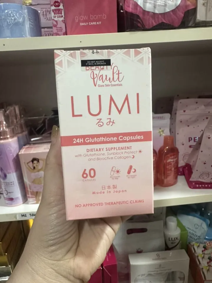 lumi 24h glutathione capsule BEAUTY VAULT CAPSULES GlutaLimunate