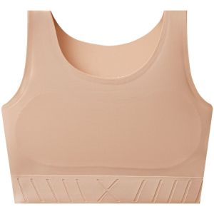 AIMO | Invisible Strapless Bralette Foundation Liquid Womens Chest Binding Underwear Small Chest Illusion No Side Breast Removal