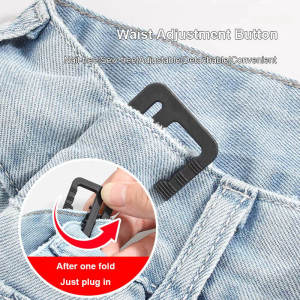 🔥Waist Adjustment Button Jeans Skirt Waist Retraction Button Detachable Waistband Button LovelylifeFu👍
