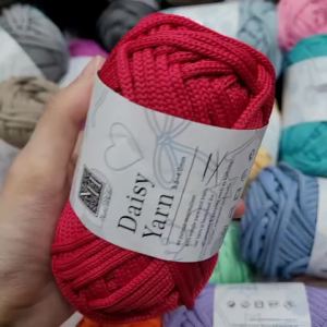 4MM Polyester Knitting Ball 40yards Chunky Hand Knitting yarn for Bag & Rug Crafts Accessories Polyester Tube yarn