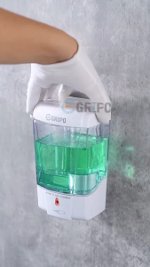 GRIPO Premium Automatic Liquid Soap/Alcohol Disinfectant Dispenser Hand Sanitizer 700ml GP393