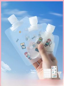 Shouli | Travel Portable Sample Bag Cosmetic Liquid Bath Gel Lotion Shampoo Conditioner Set Disposable Partition Bottle Organizer