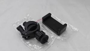 Adjustable Handlebar Adapter Mount Clamp Bracket Holder 360 ° Rotating For Circular Lamp Tripod Phone Action Camera