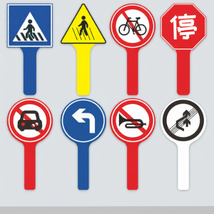 YUANTANG | Traffic Light Demonstration Toy Sign
