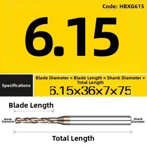 HUHAO | Ultra-hard Tungsten Carbide Drill Bit CNC