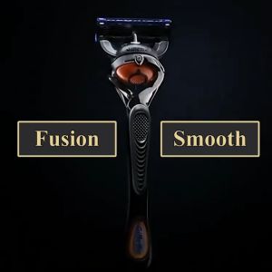 【Local Stock】Razor Set Razor Cutter Head Holder 5 Layers Razor 1 Razor Holder + 8 Blades Replacement Shaver Head Razor Set