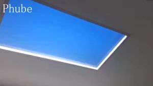 Smart Blue Sky Light Ceiling Lamp Clear Sky Light Sunlight Lamp Natural Light Skylight Zigbee Intelligent Ecosystem Simulate a Sunlight Irradiation Room Living Room Office