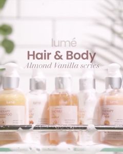 LUME Paket 5in1 Shampoo Hair Mask Shower Oil Body Serum Lumecolors Spa Treatment Perawatan Rambut Badan ORI Lumecolors Body Care