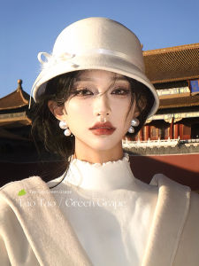 French Hepburn Style Large Pearl Earrings Womens Luxury Sensation Unique Stud Earrings Elegant Fashion Jewelry Accessories