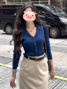 SHUQINGLAI | Slimming Womens Knit Sweater Coat