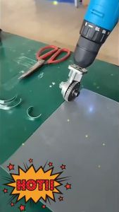 Hand Drill Cutter Color Steel Tile Soft Steel Plate Thin Aluminum Sheet White Iron Cutting Machine