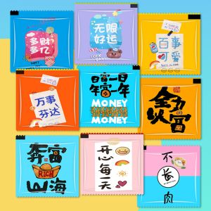 Disposable Plastic Gloves Food Grade Independent Packaging Creative Printed Gloves