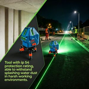 Bosch | Stable Bosch GLL 50-15 XG Cross Line Laser Level Adjustable Tripod Base for Field Masonry Work and Renovation Alignment Tasks