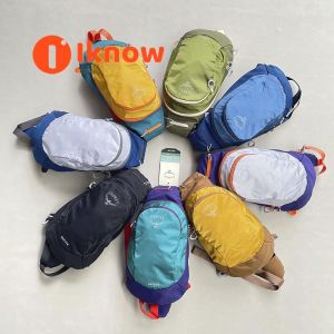 I know Outdoor Sports 6L Waterproof Chest Bag - Ideal for Hiking Cycling Running and Everyday Use