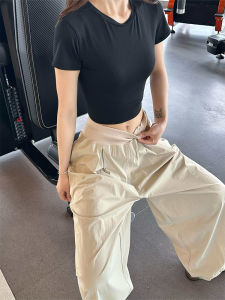 LANMENGYA | Loose Quick-Drying High-Waist Wide Leg Pants for Petite Women