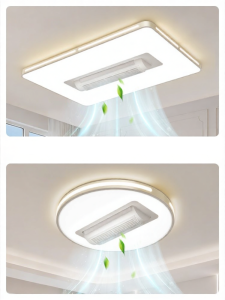 OSIZA | Eye-Protective Full Spectrum Fan Light Modern Simple Living Room Ceiling Fan Light