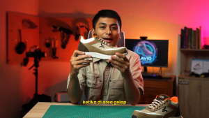 Sepatu Sneakers Pria Safety Kasual Ujung Besi Lavio Hugo