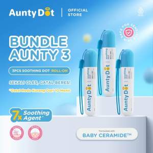 Aunty Dot Soothing Dot Roll-On - Gatal Reda Kurang Dari 10 Minit - 100% Original - Ready Stock - Free Gift - Safe Packing Baby