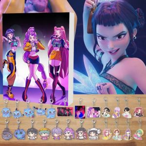 Hot Kpop Demon Hunters Advent Calendar K Pop Demon Hunters Rumi Mira Zoey Tiger Christmas Countdown Advent Calendar Gift 24 Days