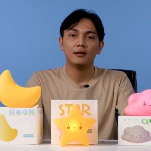 Lampu Tidur Anak/Lampu Hias/LED karakter lucu Tl16