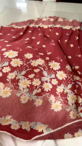 Vải Đũi Tơ 100% Cotton Mềm Mỏng Rũ Mát Không Giãn Khổ 1m4 - May Áo Dài Đồ Thiết Kế