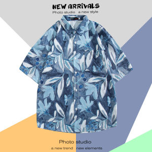 JIFANPAUL | Retro Harbor Style Beach Fashion Casual Shirt