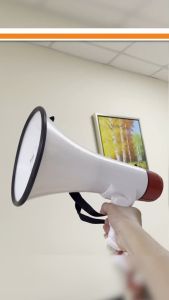 Loa Phóng Thanh 50W nghe nhạc công suất lớn chức năng ghi âm Megaphone loa cầm tay ghi âm