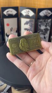 bật lửa khè trượt hình 100 kim loại - xài gas