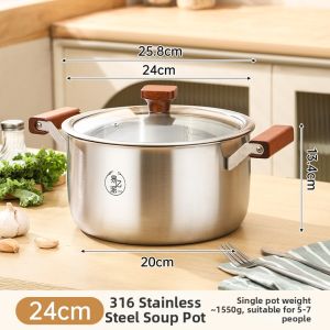YIYIPAI | Multipurpose Stainless Steel 316L Pan