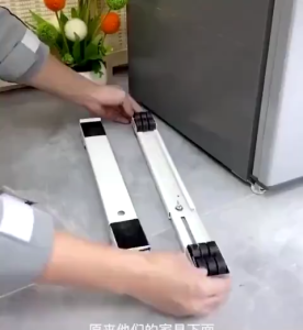 Giá Đỡ Chịu Lực 300kg Cho Máy Giặt Tủ Lạnh Bánh Xe Cứng Cáp Điều Chỉnh Kích Thước Cao Su Cố Định