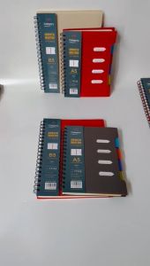 Notebook Spiral Garis A5 & B5: Buku Catatan Diary Book & Buku Agenda