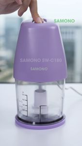 Samono 180W Food Chopper Multifungsi 500ML Penggiling Daging SW-C180