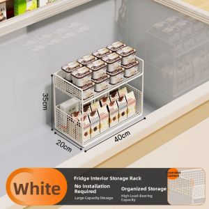 WUBUWEI | Multipurpose Refrigerator Shelf Organizer