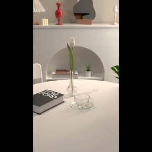 Tableware Kaca Bening Vintage Aesthetic/Set Piring Cangkir Bening/Mug Gelas Minum Teh Kopi Susu Klasik Cantik Minimalis Foto prop Dekorasi