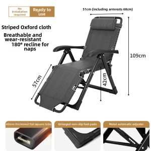 Lunch Break & Leisure Foldable Chair