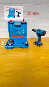 Máy khoan pin makita 36v 77v có khoan bê tông