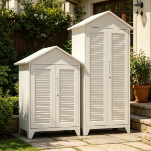 Pengmu | Waterproof and Sun-proof Outdoor Garden Storage Cabinet