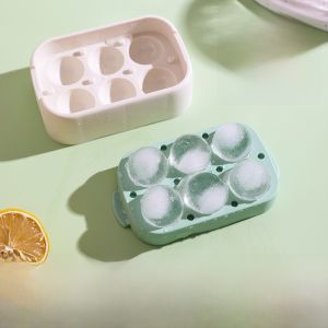 Food Grade Silicone Mini Ice Tray round Ice Cube Maker Refrigerator Ice Mold Kitchen Cooking Utensils Ice Cubes Maker