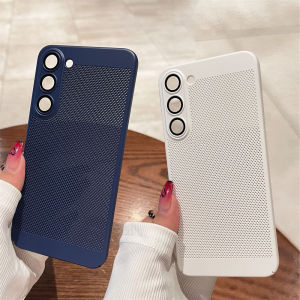 Heat Dissipation Cooling Grid Case For Samsung Galaxy S24 S23 S22 Plus Note 20 Ultra S21 FE A54 A34 A14 A73 A33 A13 A52 A12
