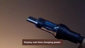 3PCS Fast Charging Cable 120W USB A to Type C & 100W Type C to Type C Charger Cord with LED Digital Display Charge Data Cable